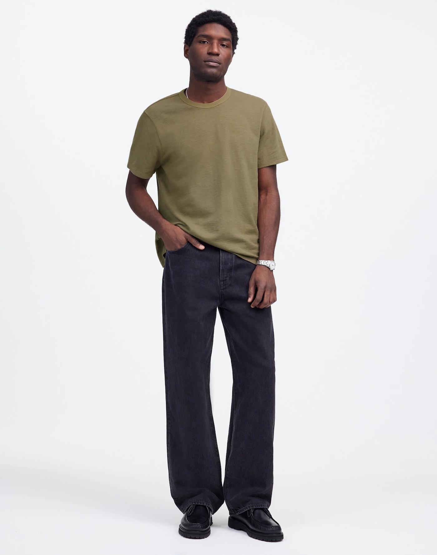 Heavyweight Slub Cotton Tee Product Image