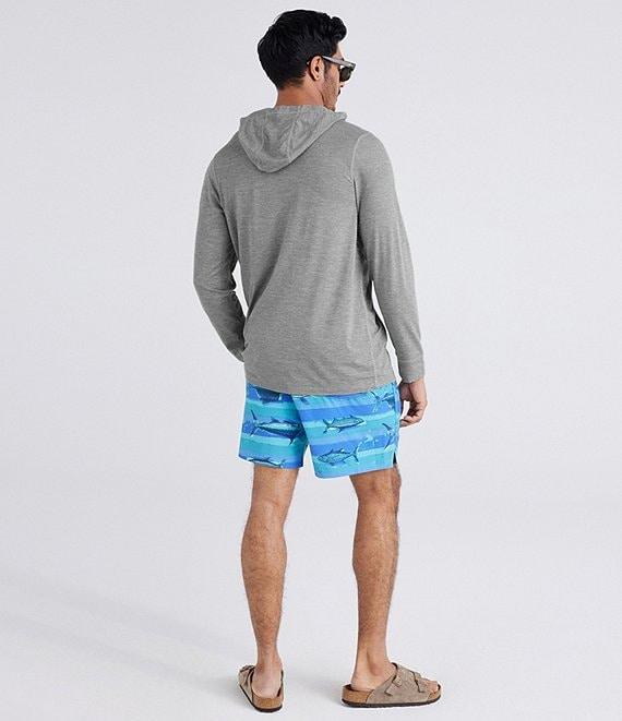 SAXX Fish On Oh Buoy 2N1 7#double; Inseam Volley Swim Shorts Product Image