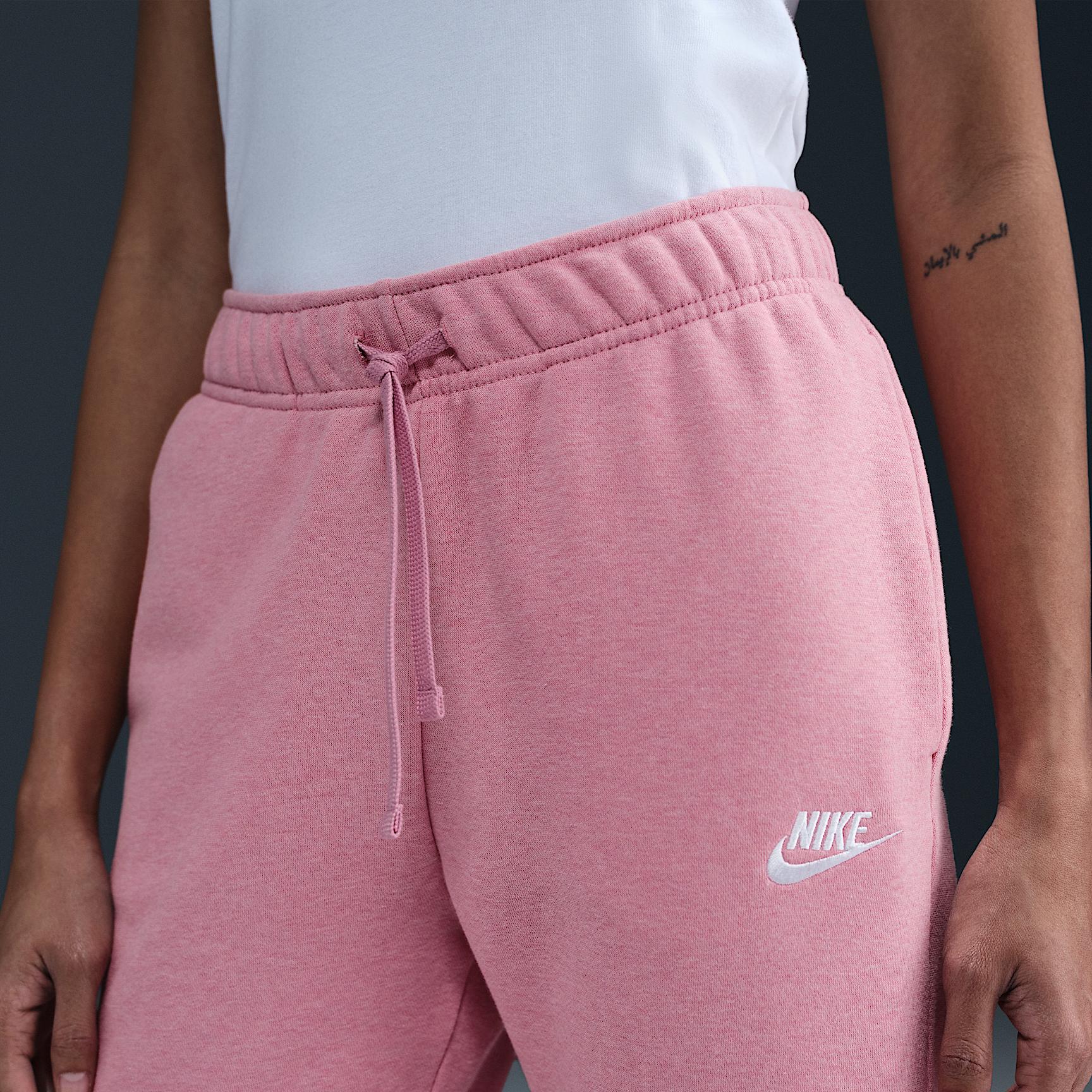 Womens Nike Sportswear Club Fleece Mid-Rise Jogger Pants | DQ5191-699 Product Image