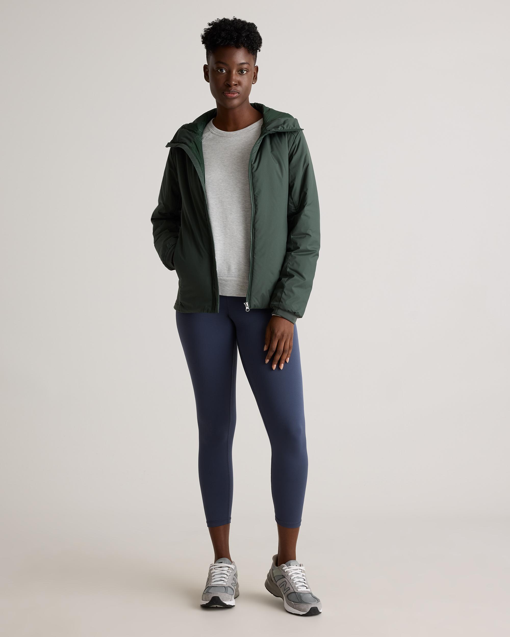 Quince | Women's Hybrid Insulated Lightweight Hooded Jacket 100% Polyester Product Image