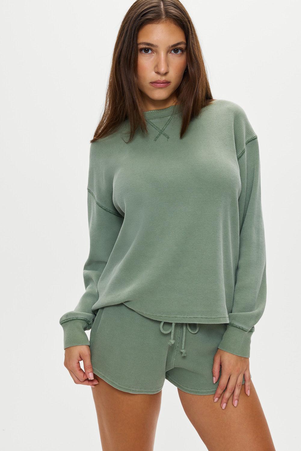 Noah Thermal Long Sleeve Shirt - Fern Product Image