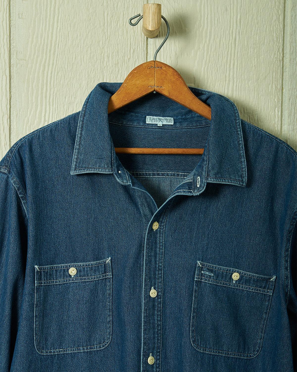 Work Shirt in Denim Product Image
