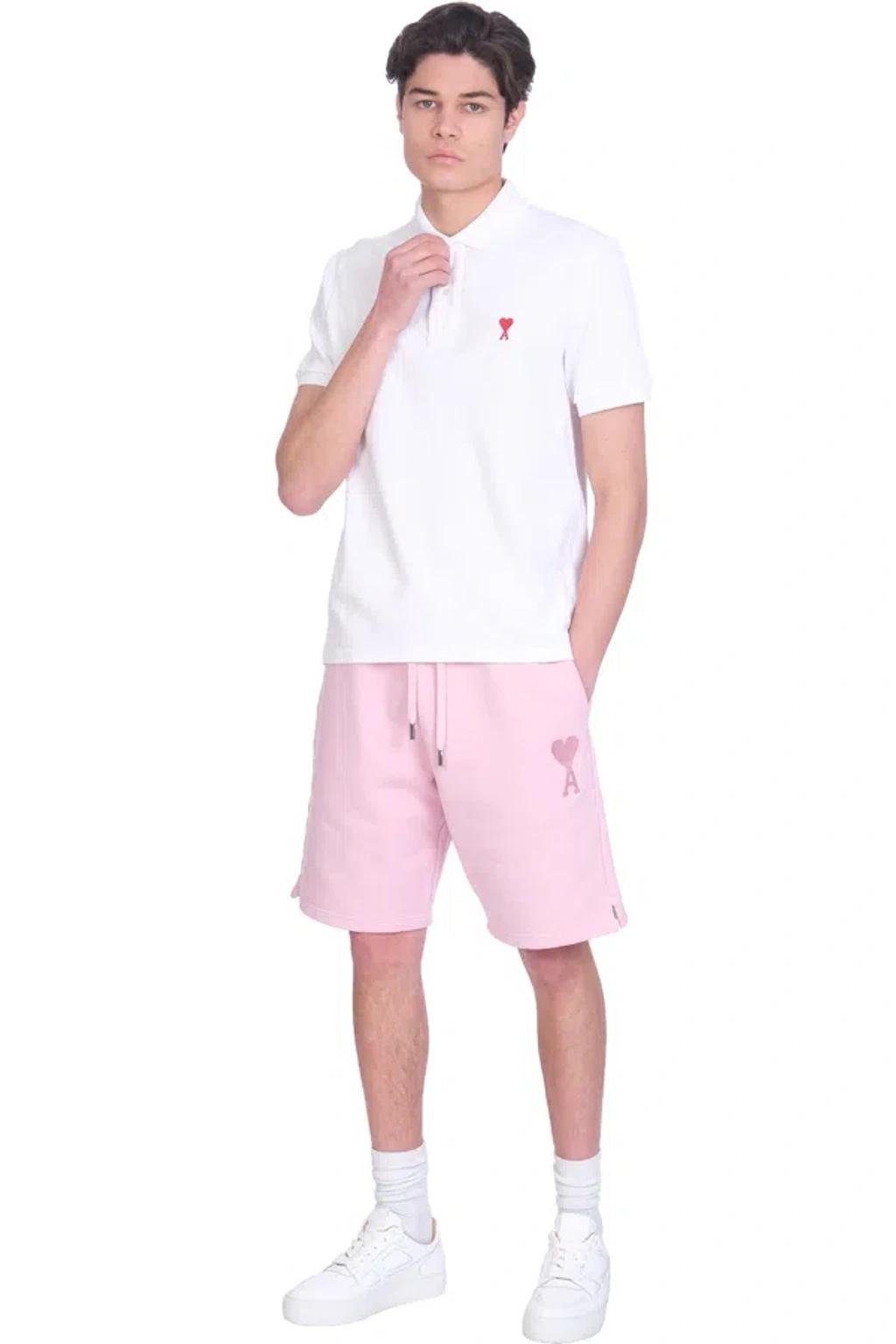 White Cotton Ami de Coeur Polo Product Image
