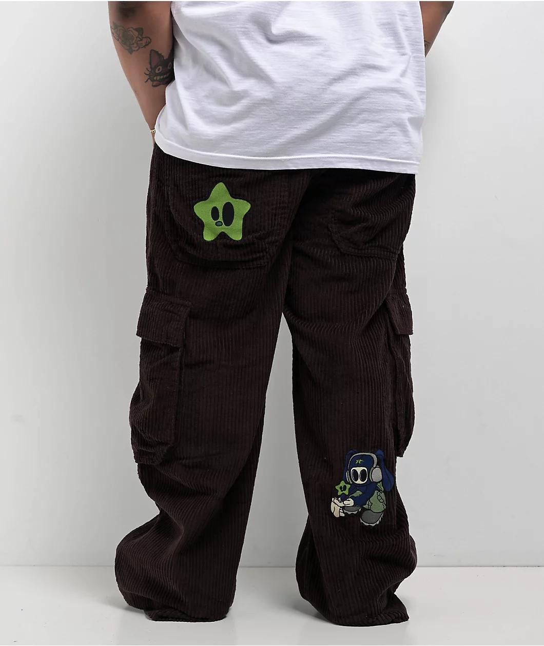 A.LAB Mega Rave Java Corduroy Cargo Pants Product Image