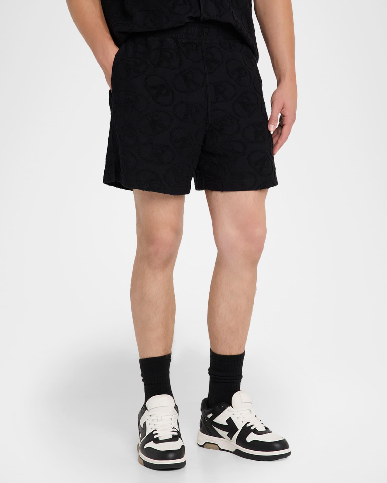 Men's Towelling R Logo Pull-On Shorts Product Image