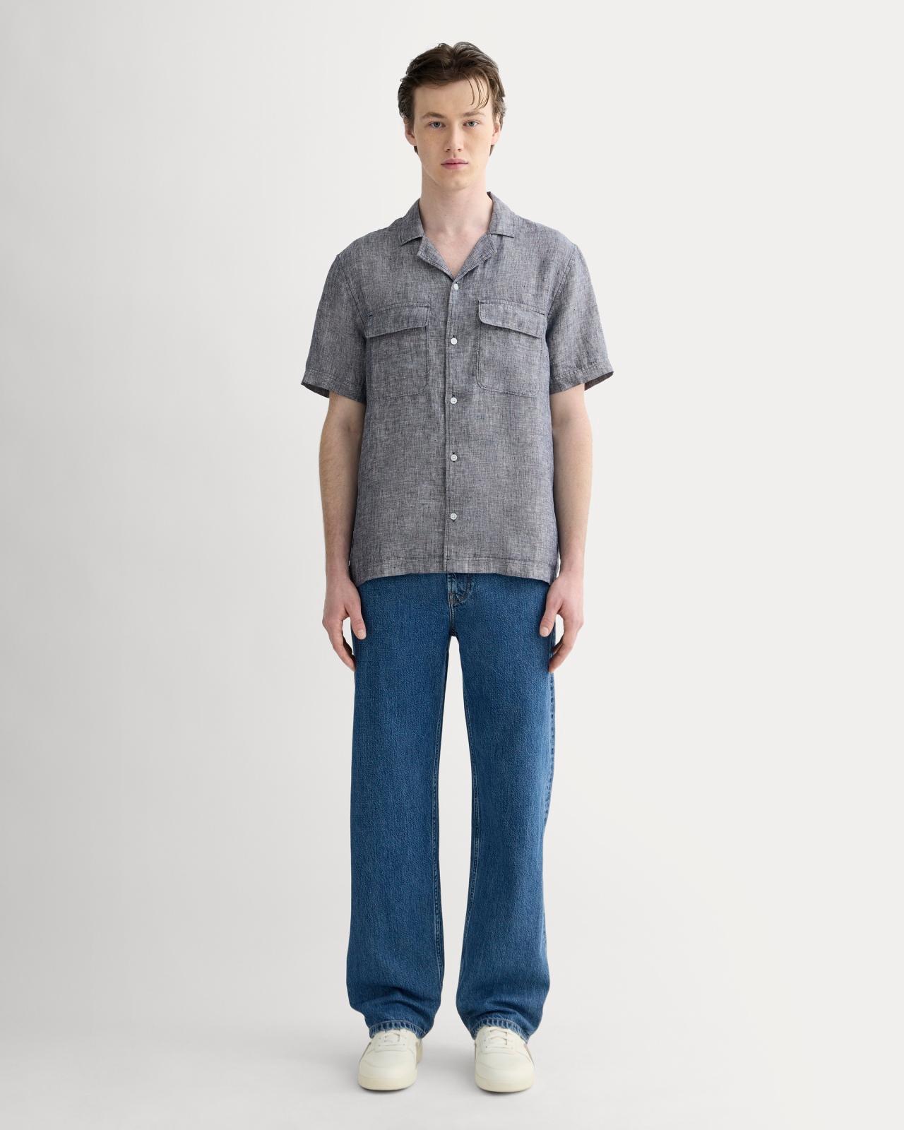 Mens Resort Shirt in Linen by Everlane Product Image