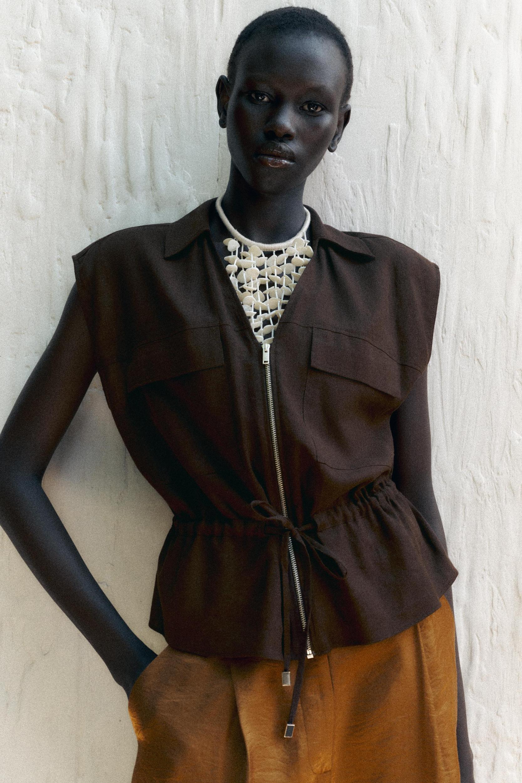 LINEN SAFARI TOP Product Image