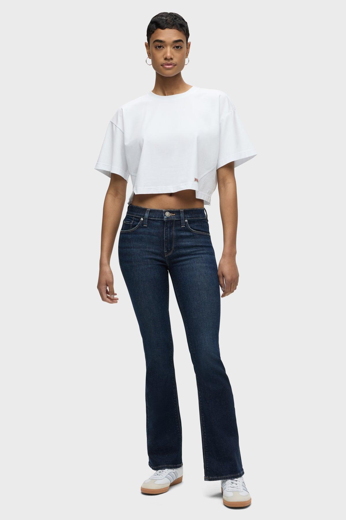 Short Sleeve Forward Seam Tee Female Product Image