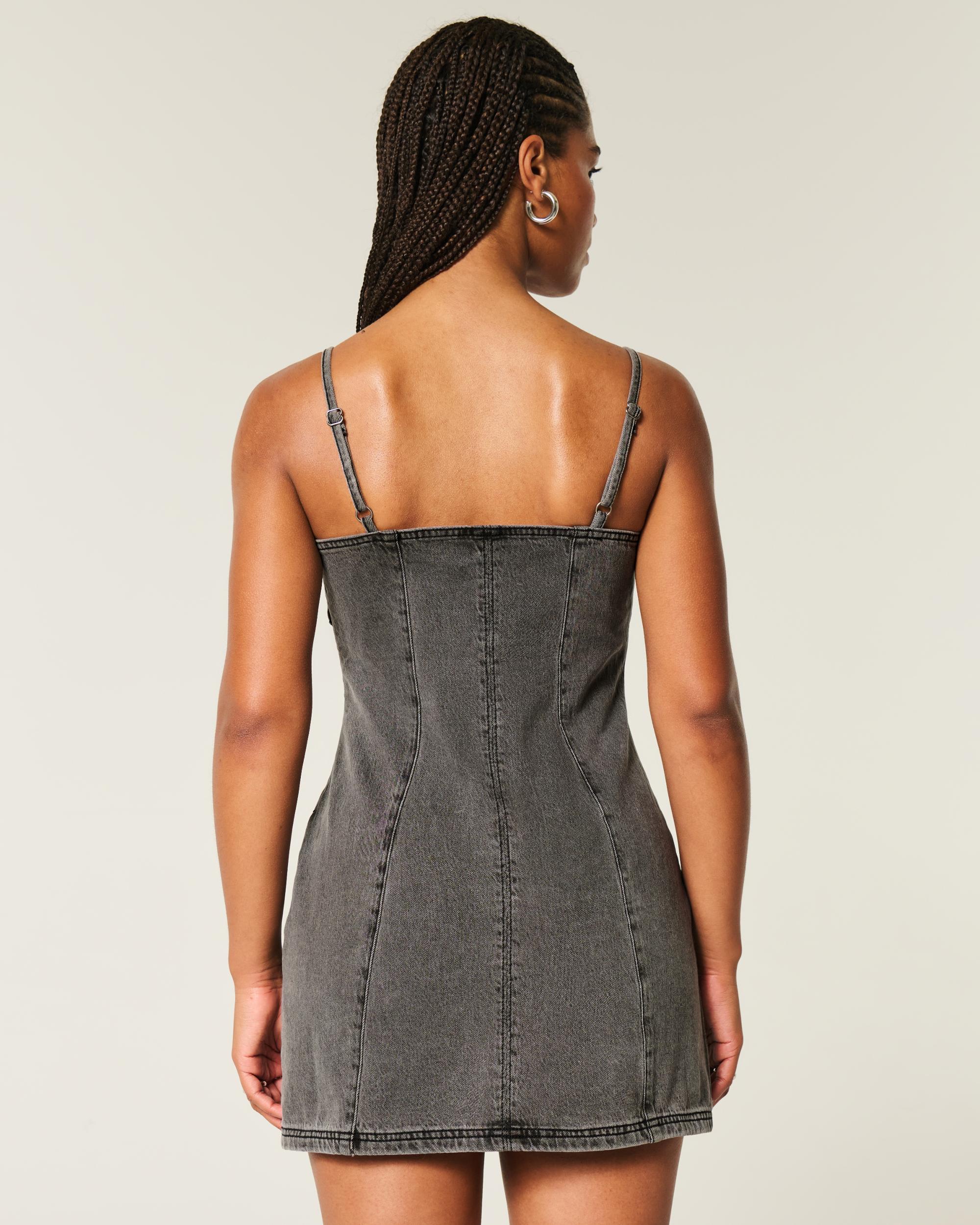 Denim Mini Dress Product Image