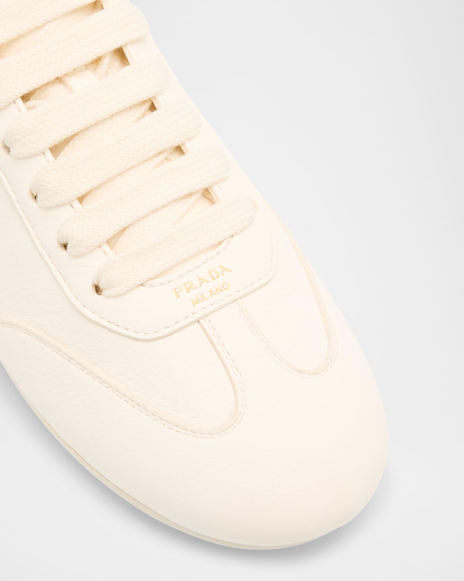 Thin Leather Low-Top Sneakers Product Image