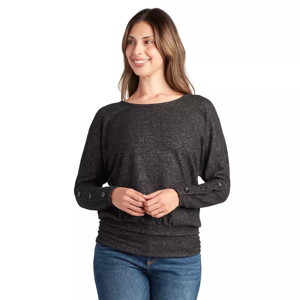 Womens AGB Long Sleeve Band Bottom Top Product Image