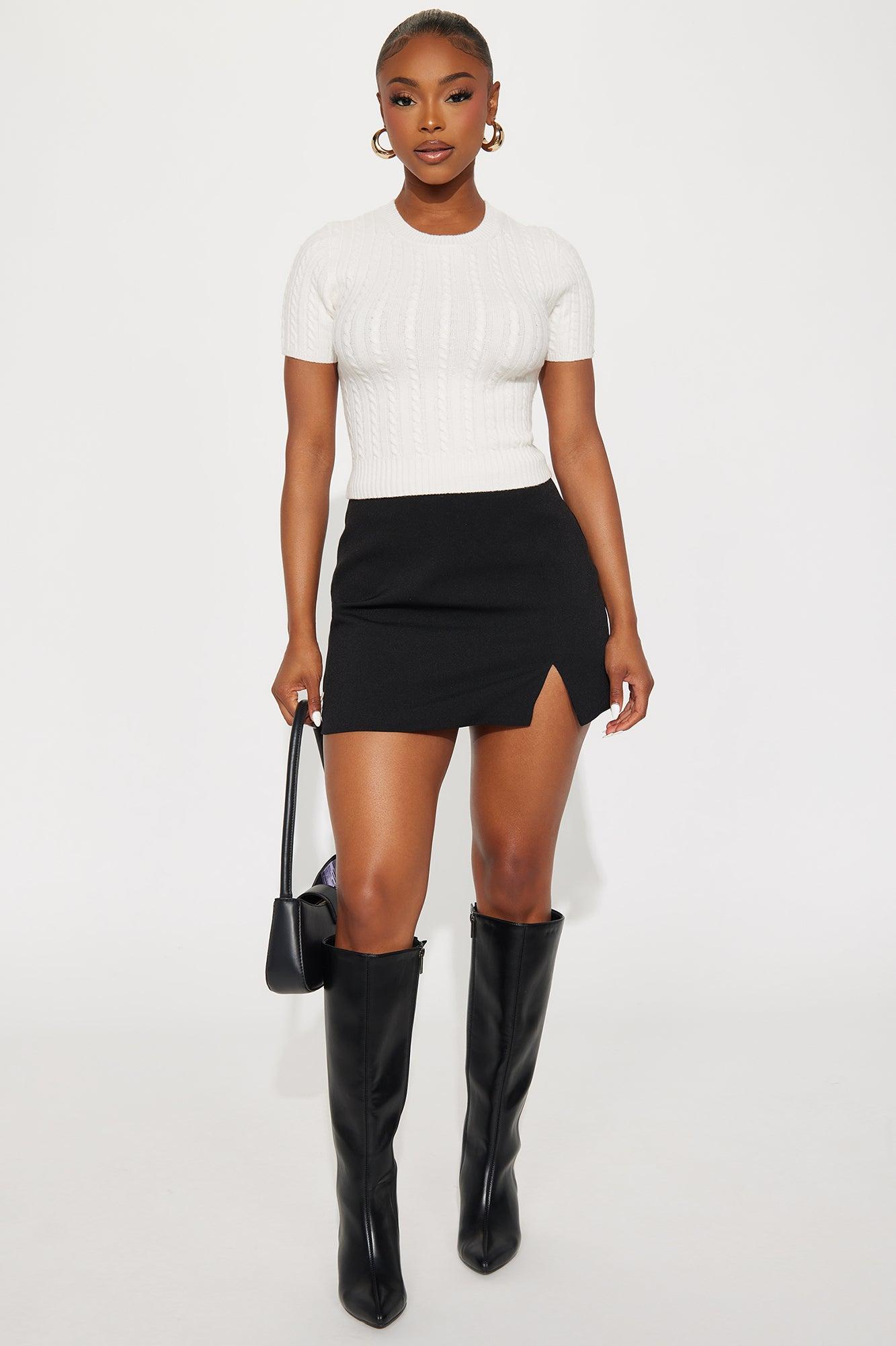 Toasty Plated Pullover Sweater - Cream Female Product Image