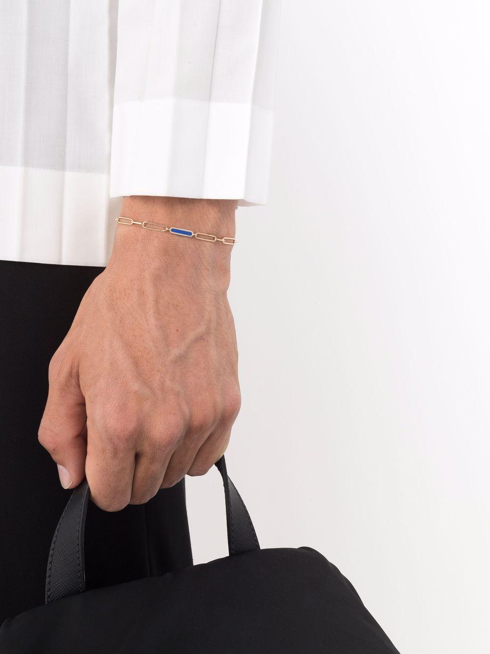 Blue Velvet chain bracelet Product Image