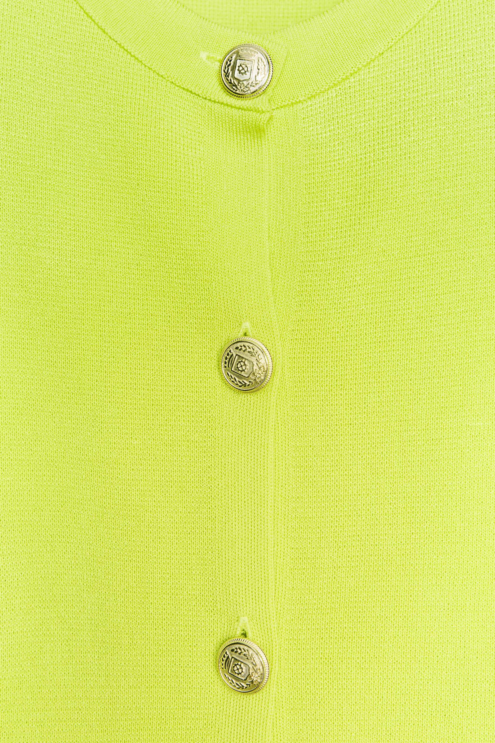 SHORT SLEEVE KNIT CARDIGAN Product Image