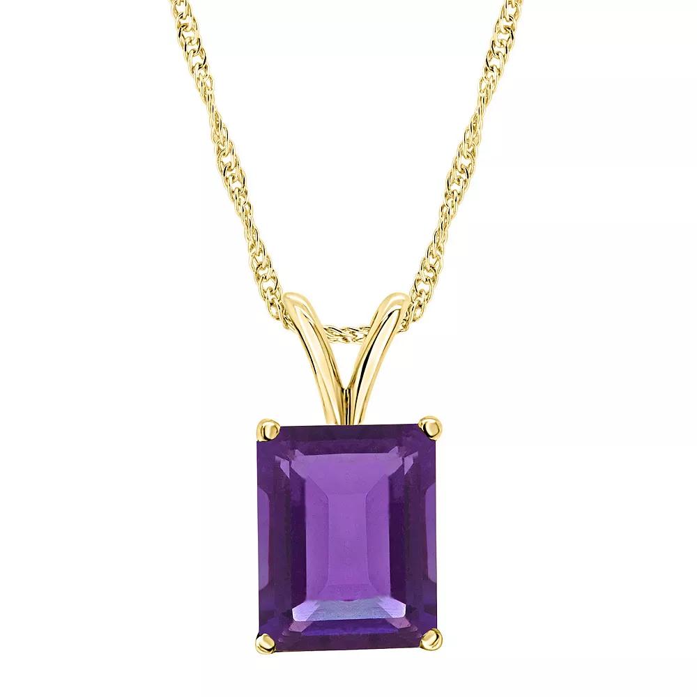 Alyson Layne Sterling Silver Gemstone Pendant Necklace, Women's,  Product Image