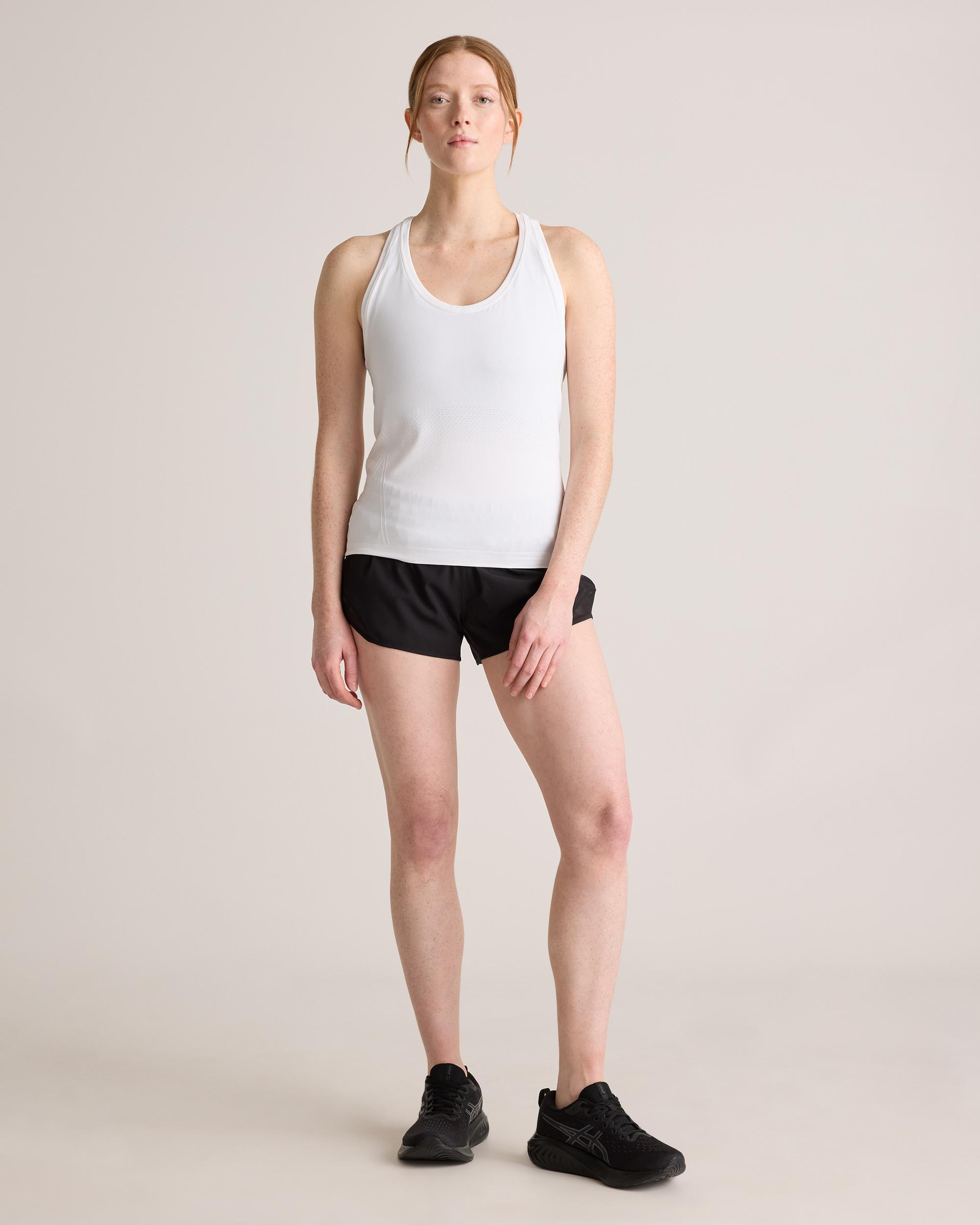 Quince | Women's Seamless Waist-Length Racerback Tank Top Nylon Product Image