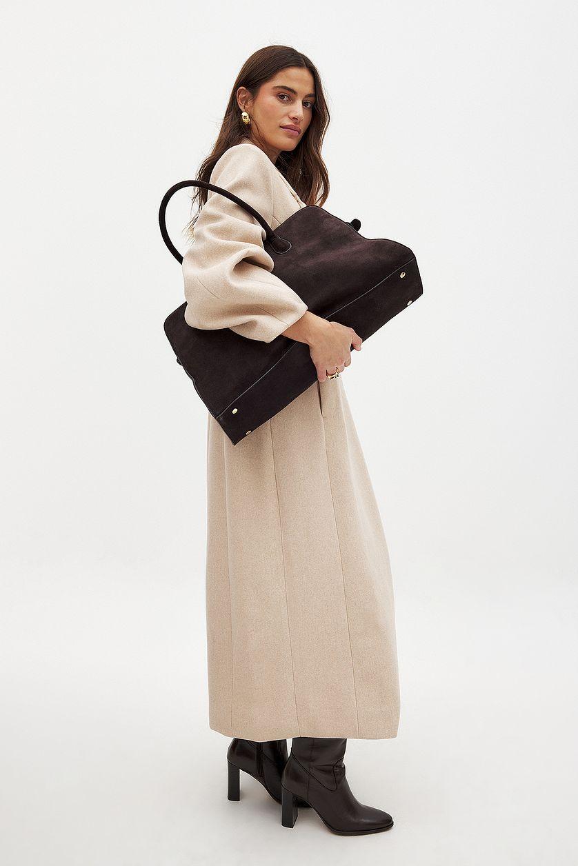 Big Leather Tote Bag Product Image