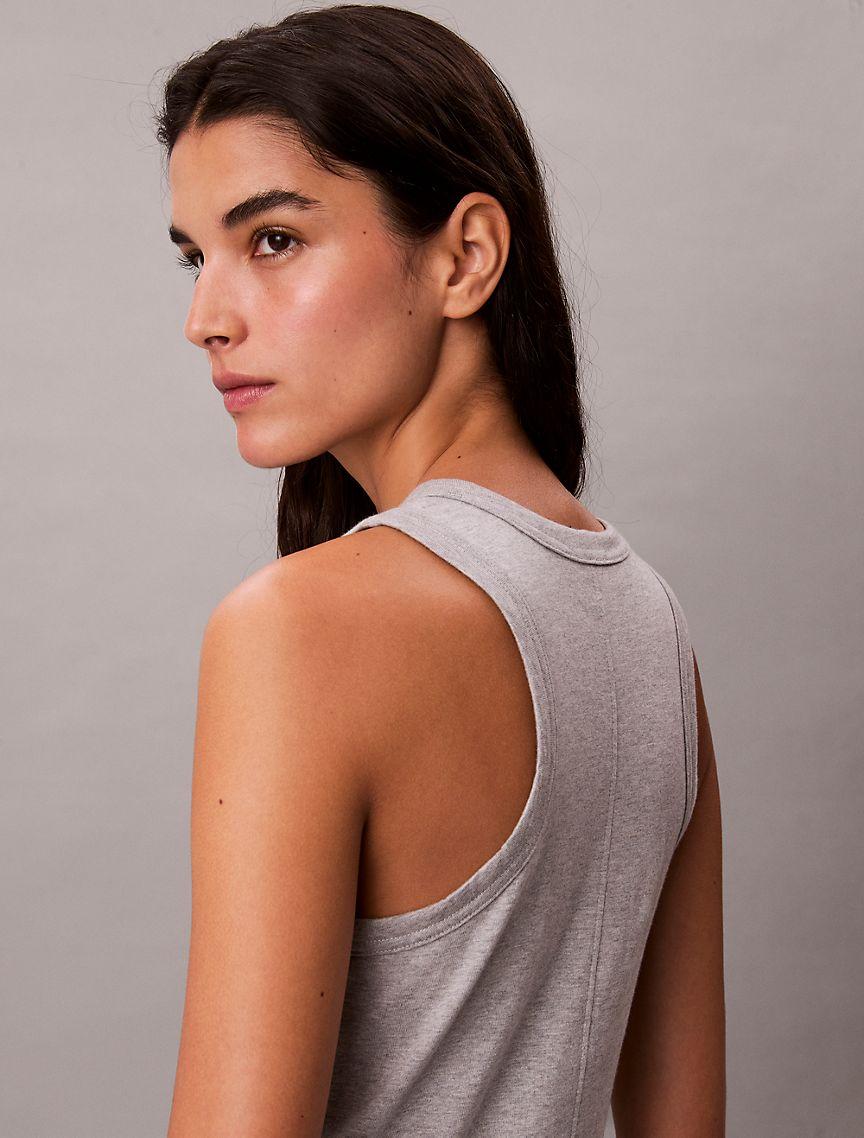 Calvin Klein Logo Midi Tank Dress Product Image
