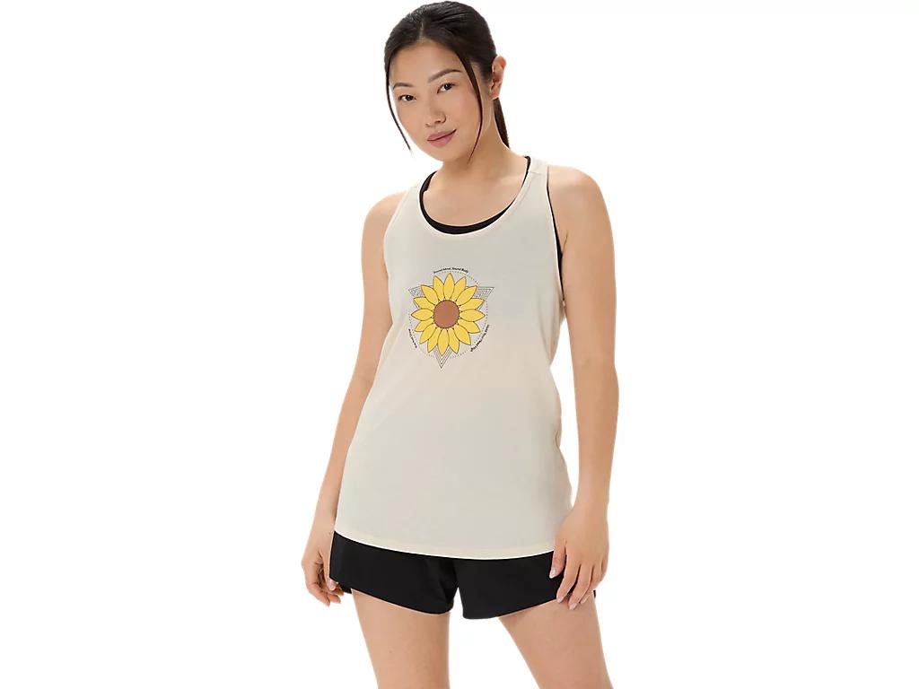 Womens Sunflower Tank Product Image