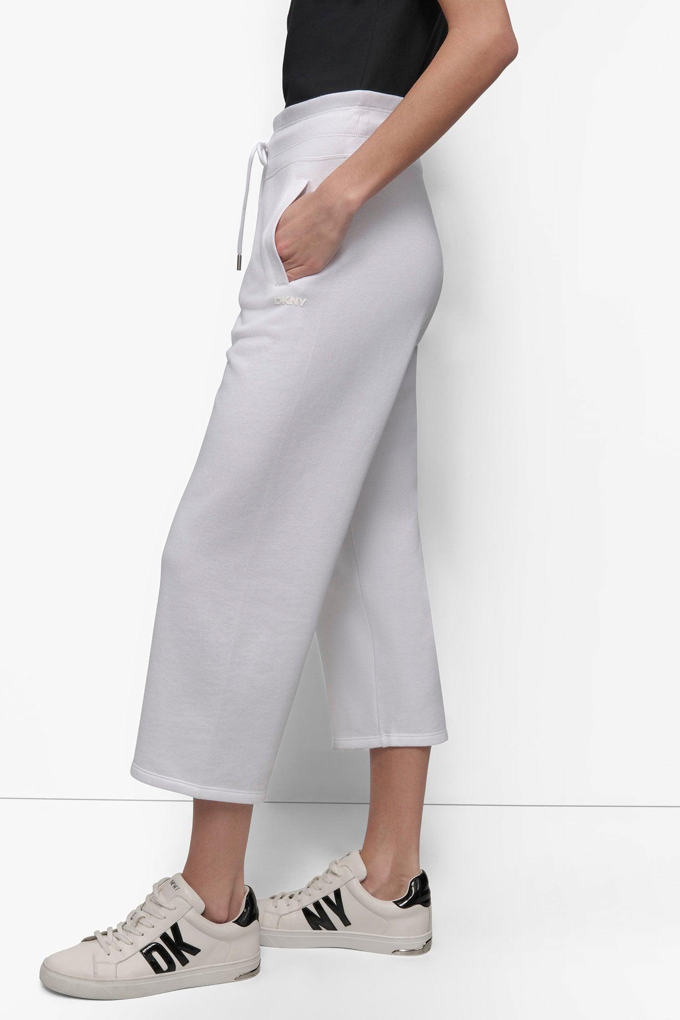 LOGO CROP PANT WITH POCKETS Product Image