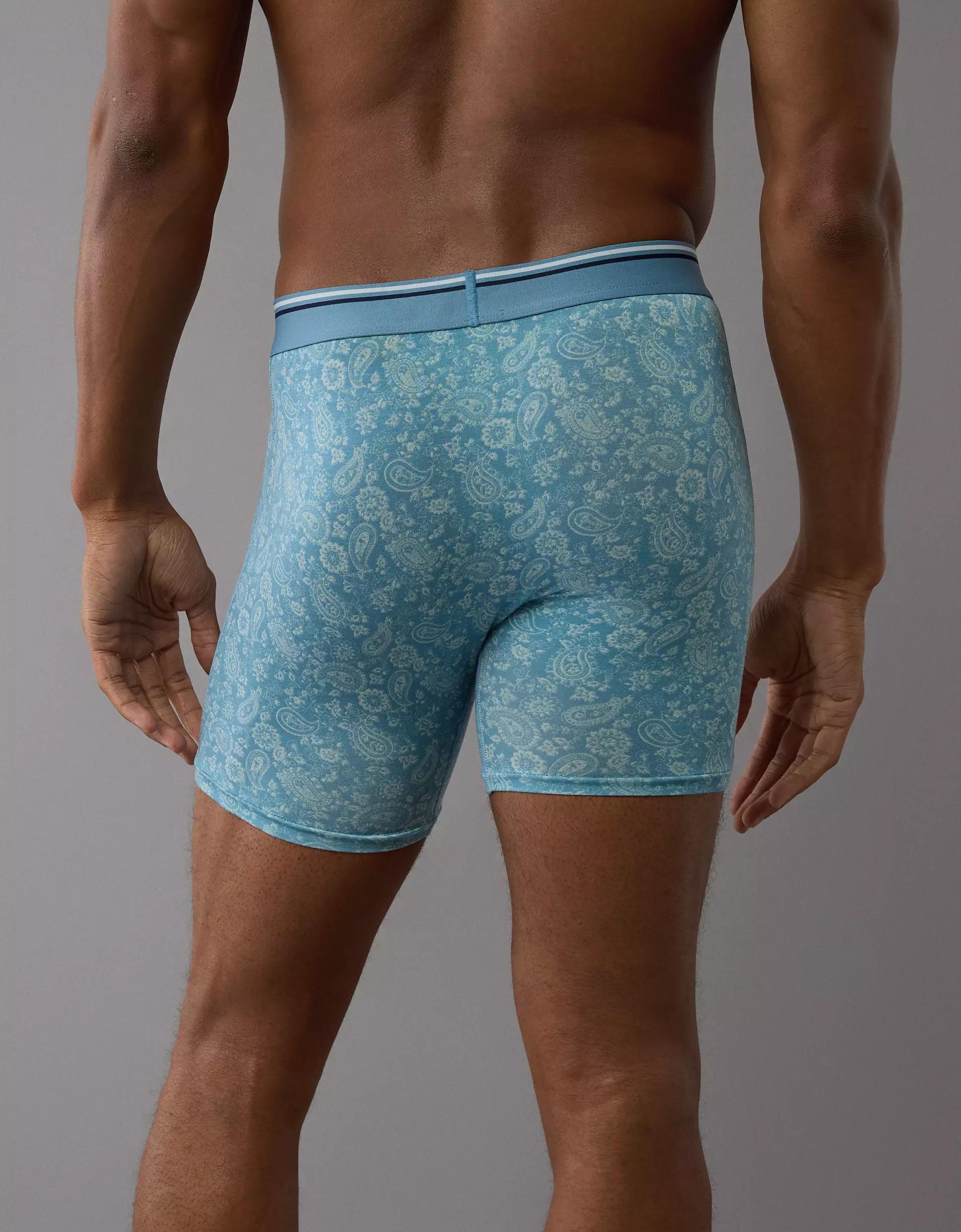 AEO Men's Lips 6" Ultra Soft Boxer Brief Product Image