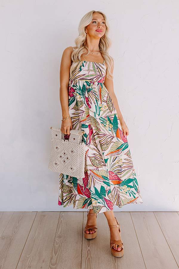 Tranquil Time Floral Midi in Cream Product Image
