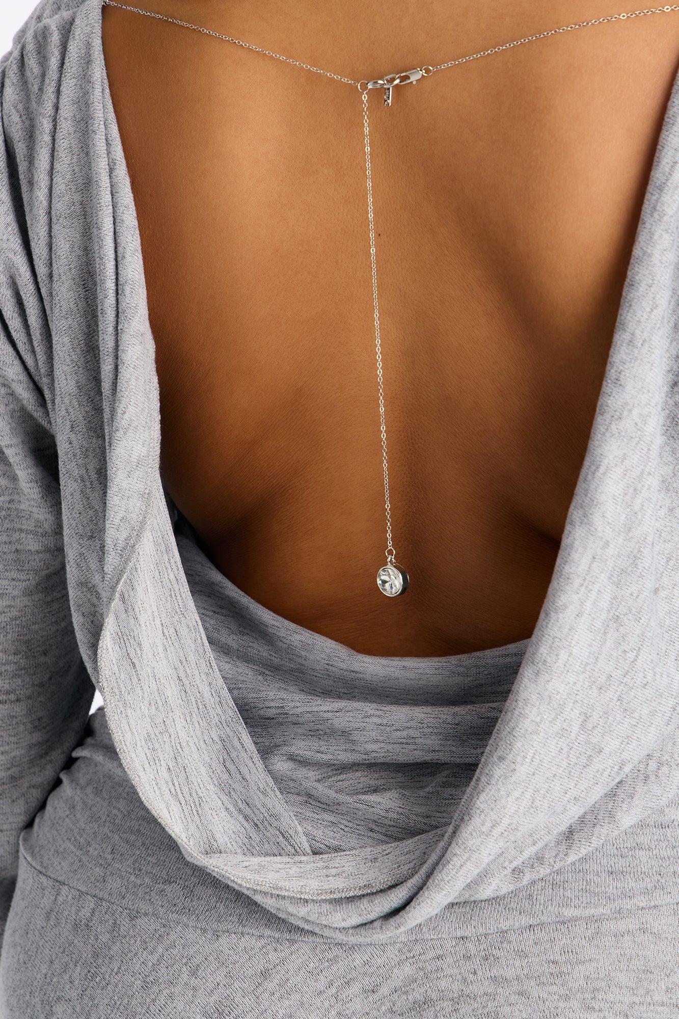 Nylah Asymmetrical Sweater Mini Dress - Grey Female Product Image