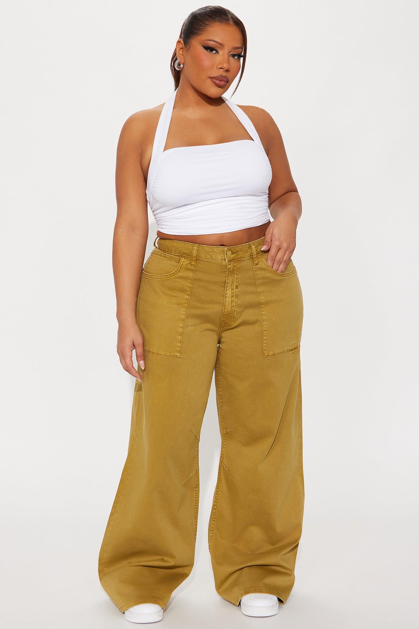 Sadie Carpenter Pant - Olive Female Product Image