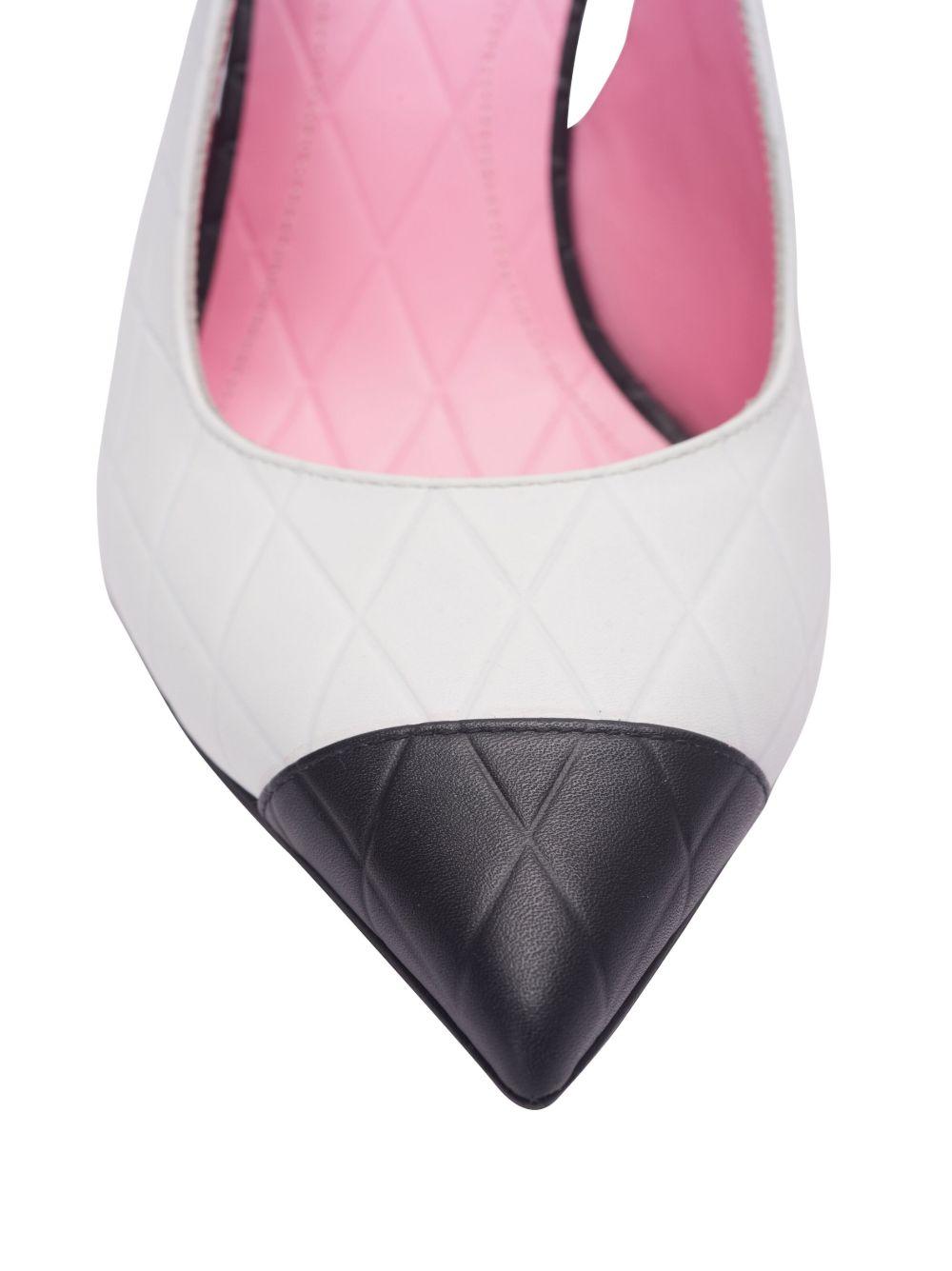 pointed-toe leather pumps Product Image