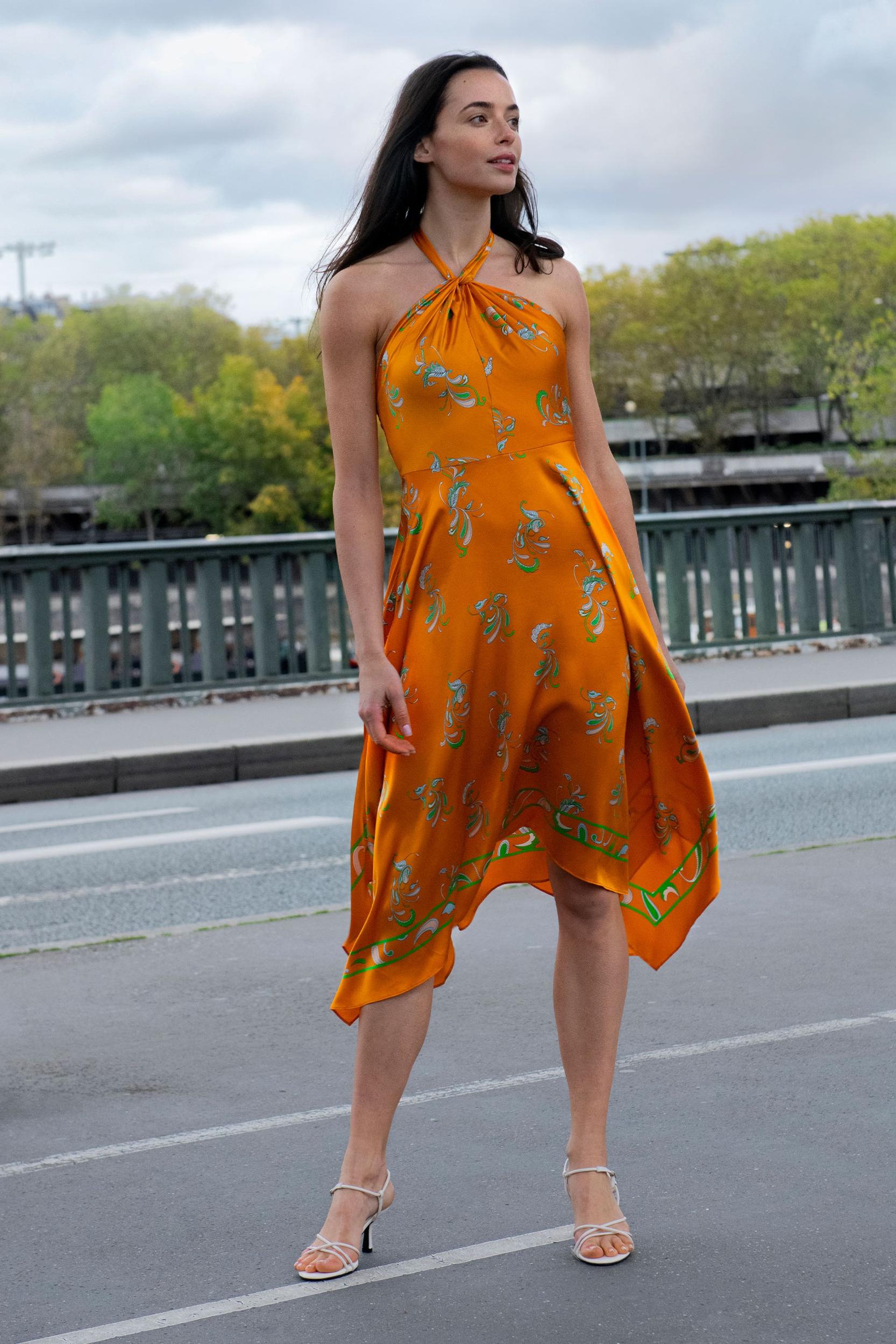 Spring Waltz Handkerchief Dress Product Image