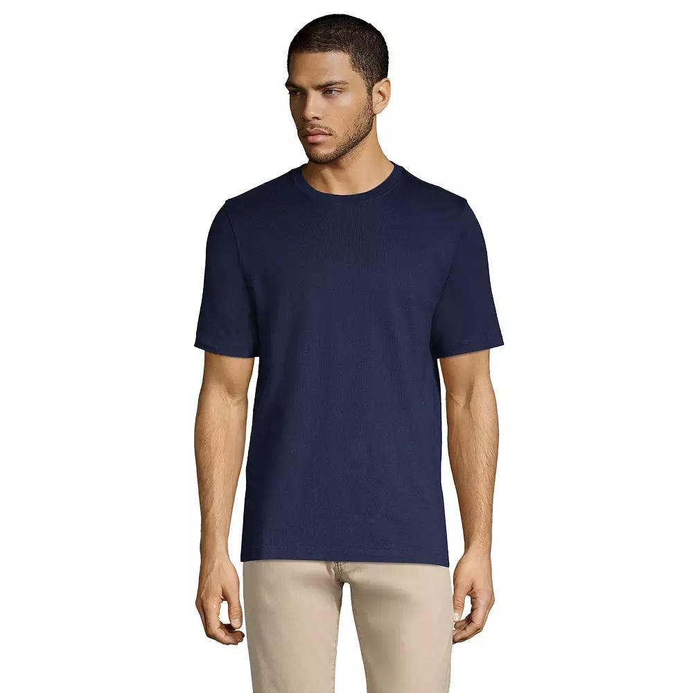 Big & Tall Lands' End Super-T Classic-Fit Tee, Men's,  Product Image
