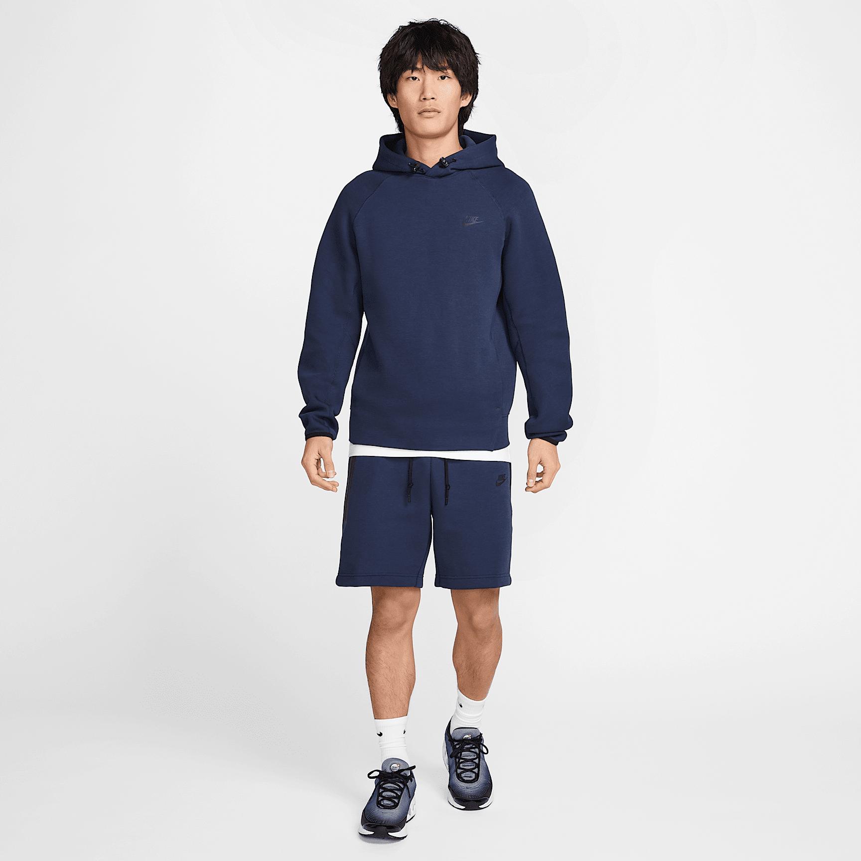 Mens Nike Sportswear Tech Fleece Pullover Hoodie | FB8016-451 Product Image