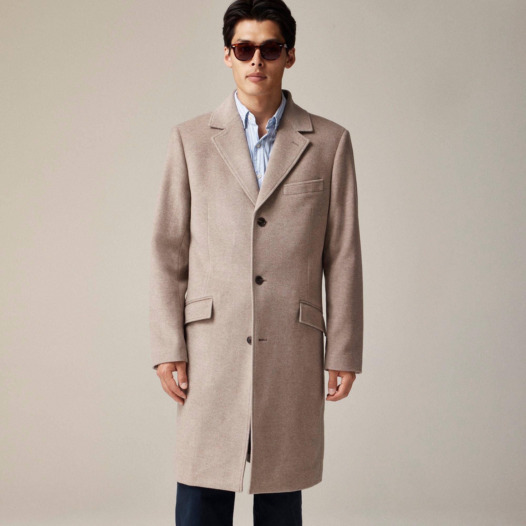 Rivington topcoat in Italian wool blend Product Image