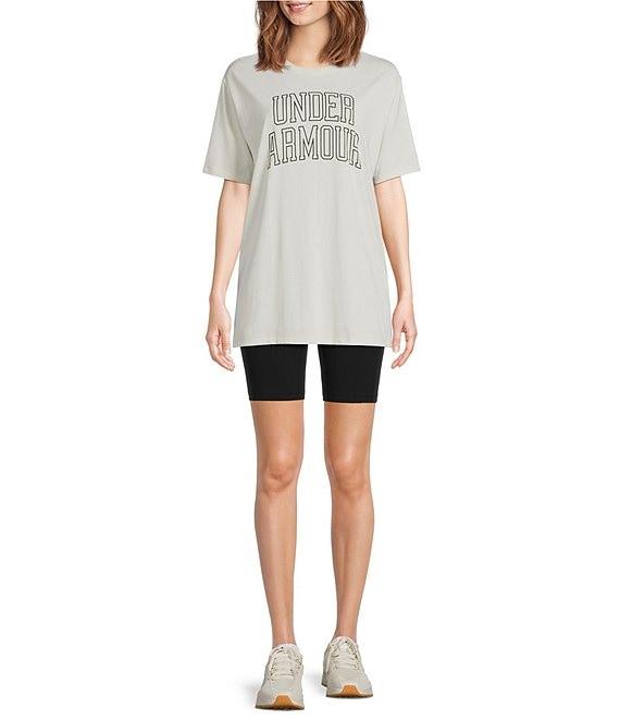 Under Armour Rival Campus Crew Neck Short Sleeve Tee Product Image