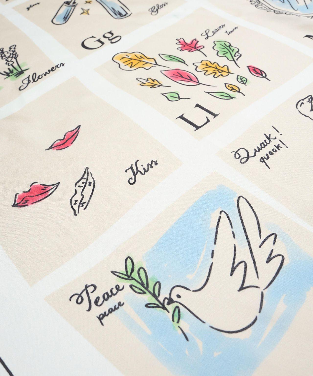 Silk scarf with print Product Image