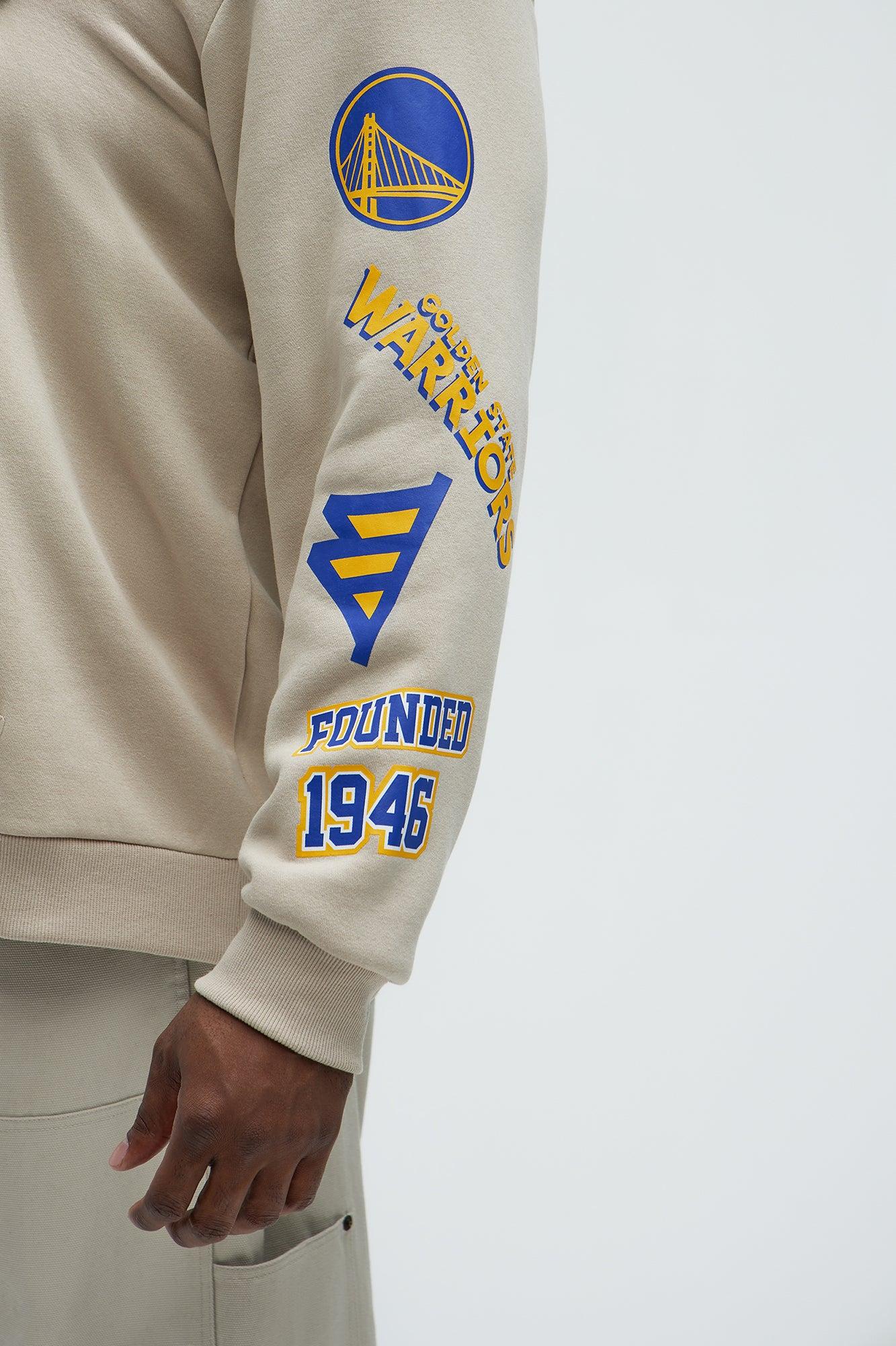 Warriors City Connect Hoodie - Sand Product Image