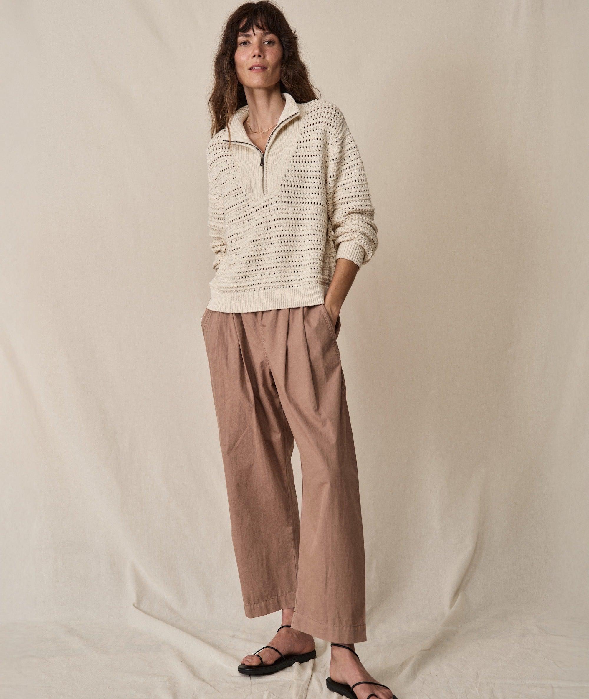 Kyra Poplin Barrel Pant Product Image