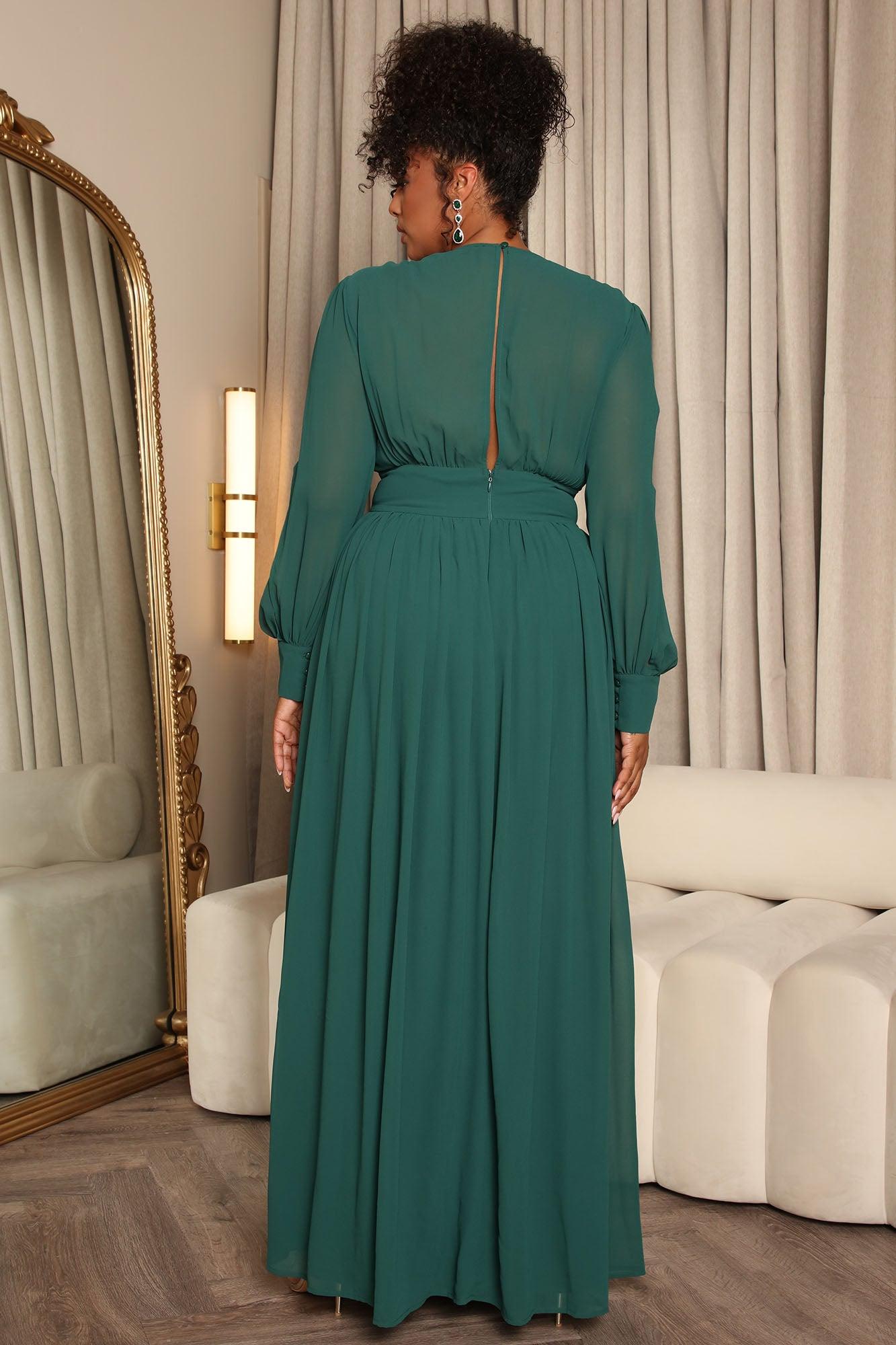 Hold Up Maxi Dress - Hunter Product Image