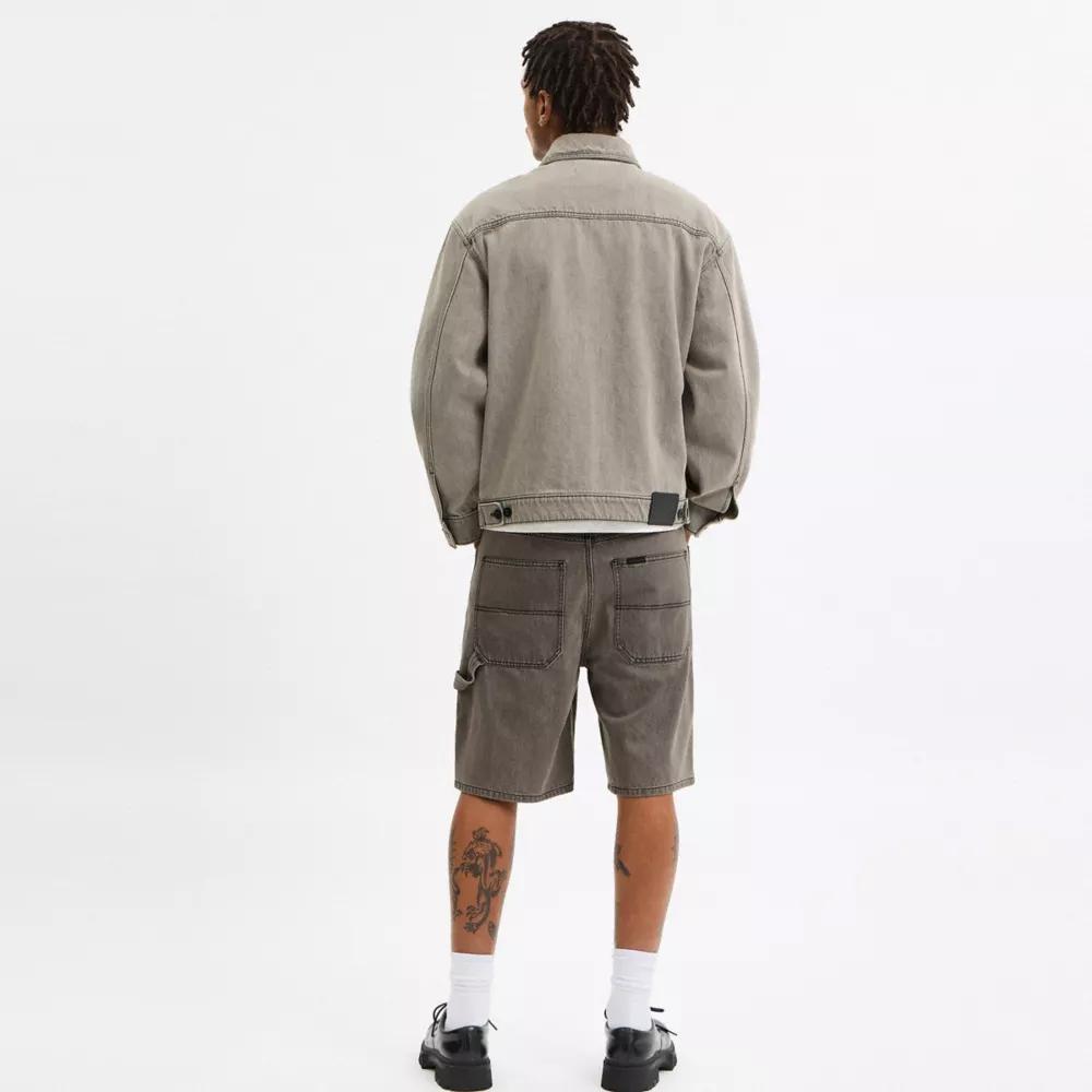 Denim Skater Shorts Product Image