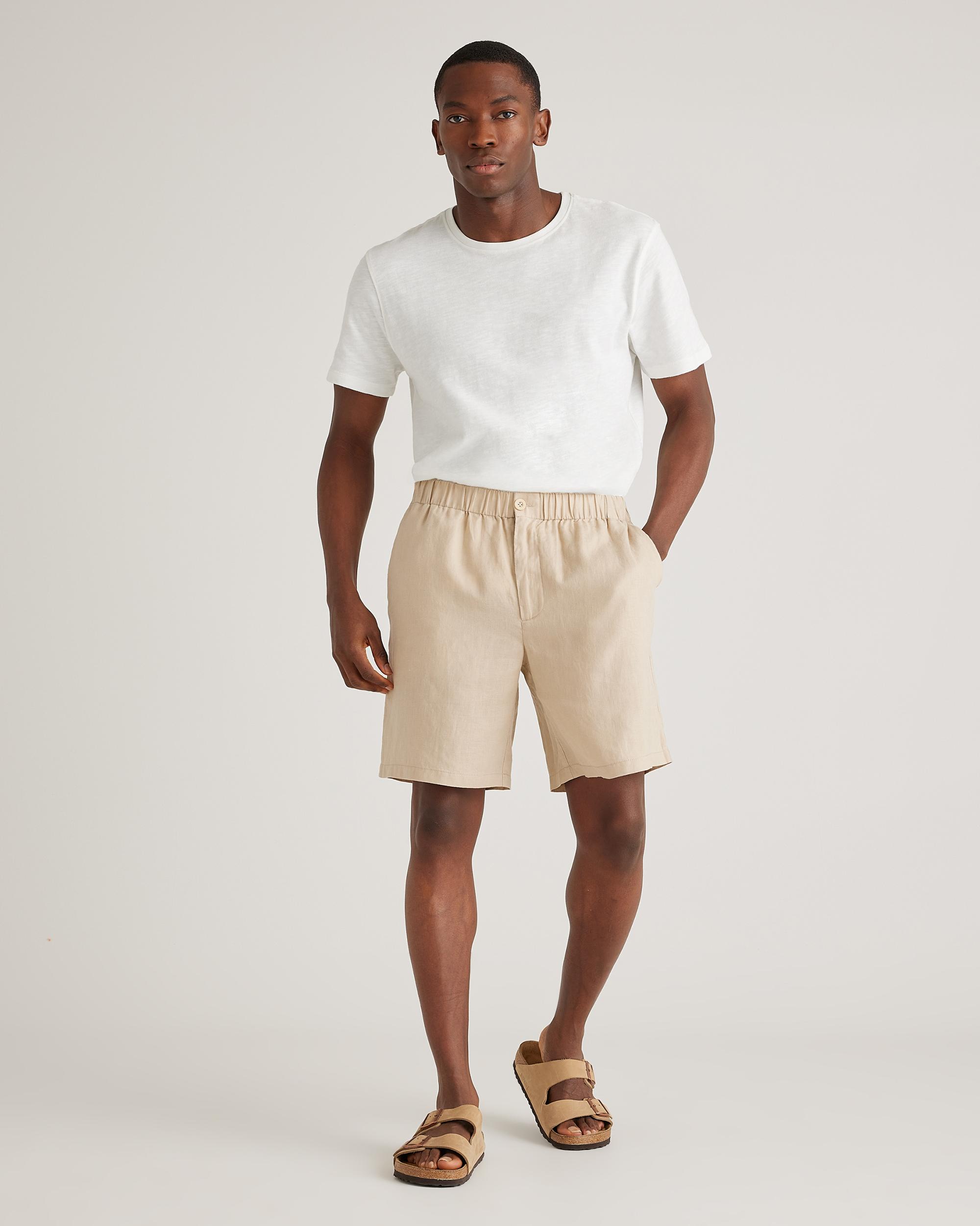 Quince | Men's 100% European 8" Linen Shorts Product Image