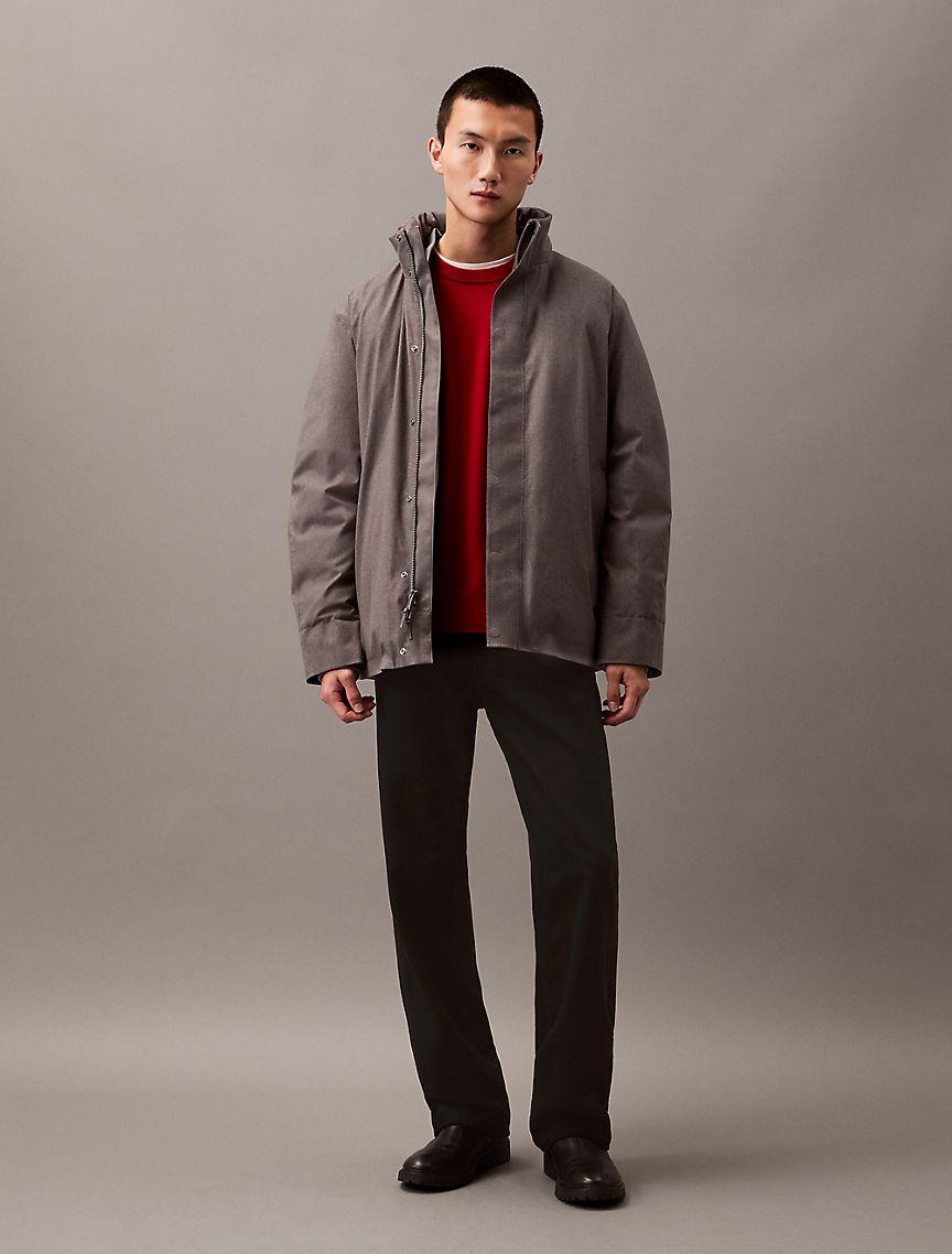 Melange Tech Puffer Jacket Product Image