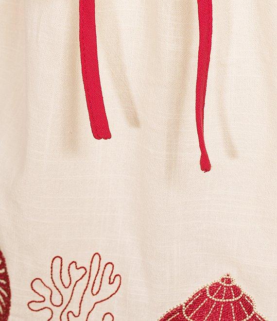 Bailey Rose Mini Seashell Print Coordinating Micro Skort Product Image