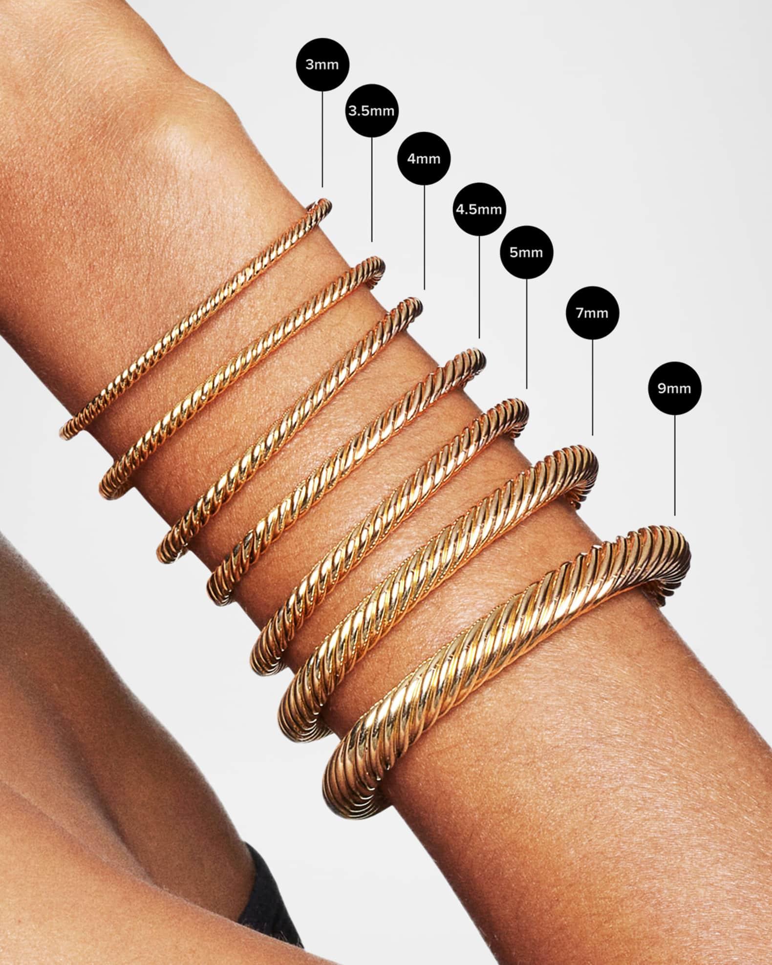 Mercer Chain Bracelet with Diamonds in Silver Product Image