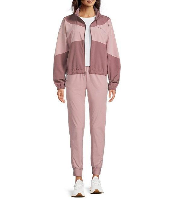 Under Armour Rival Stand Collar Long Sleeve Water Resistant Jacket Product Image