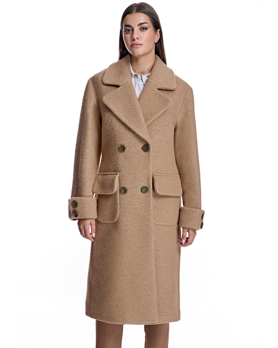 Double Breasted Wool Coat-Maximilian Product Image