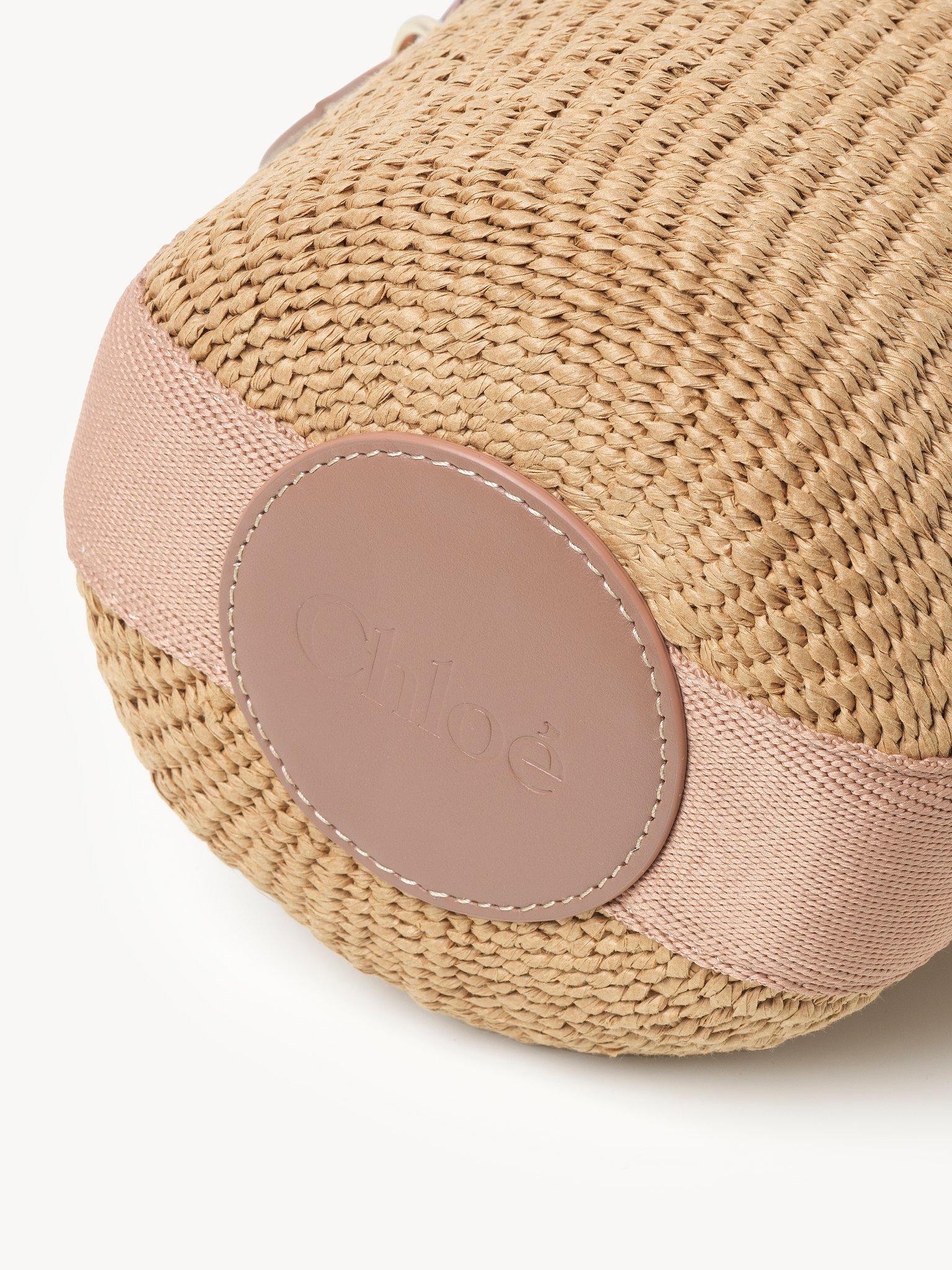 Small Woody basket in natural fibers Product Image