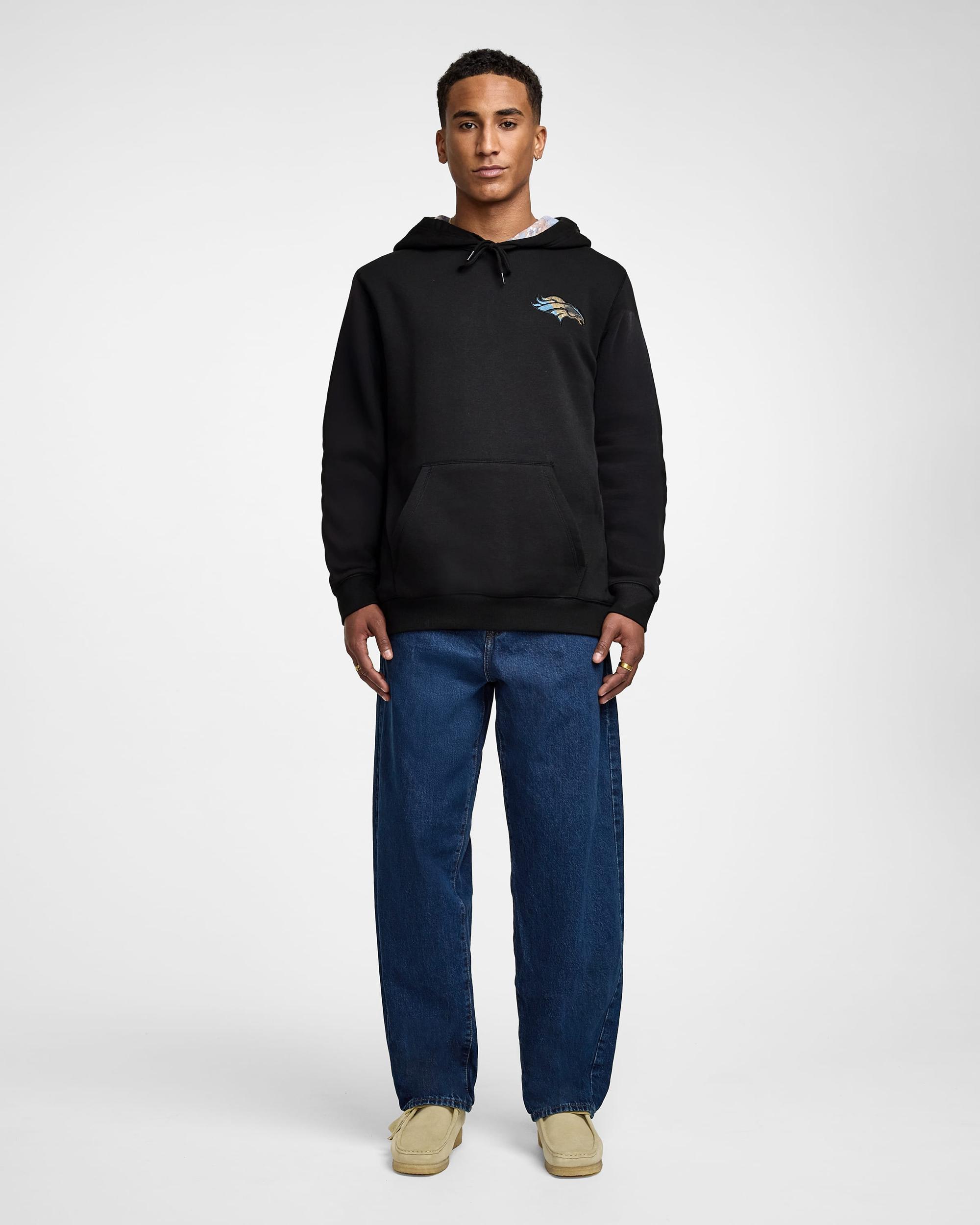 Philadelphia Eagles Black Realtree Hoodie Male Product Image