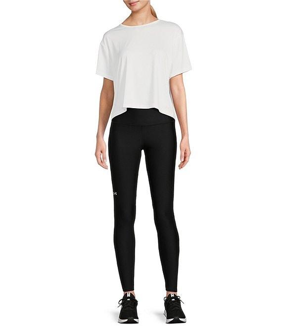 Under Armour Tech No-Slip Waist Full Length Pull-On Leggings Product Image