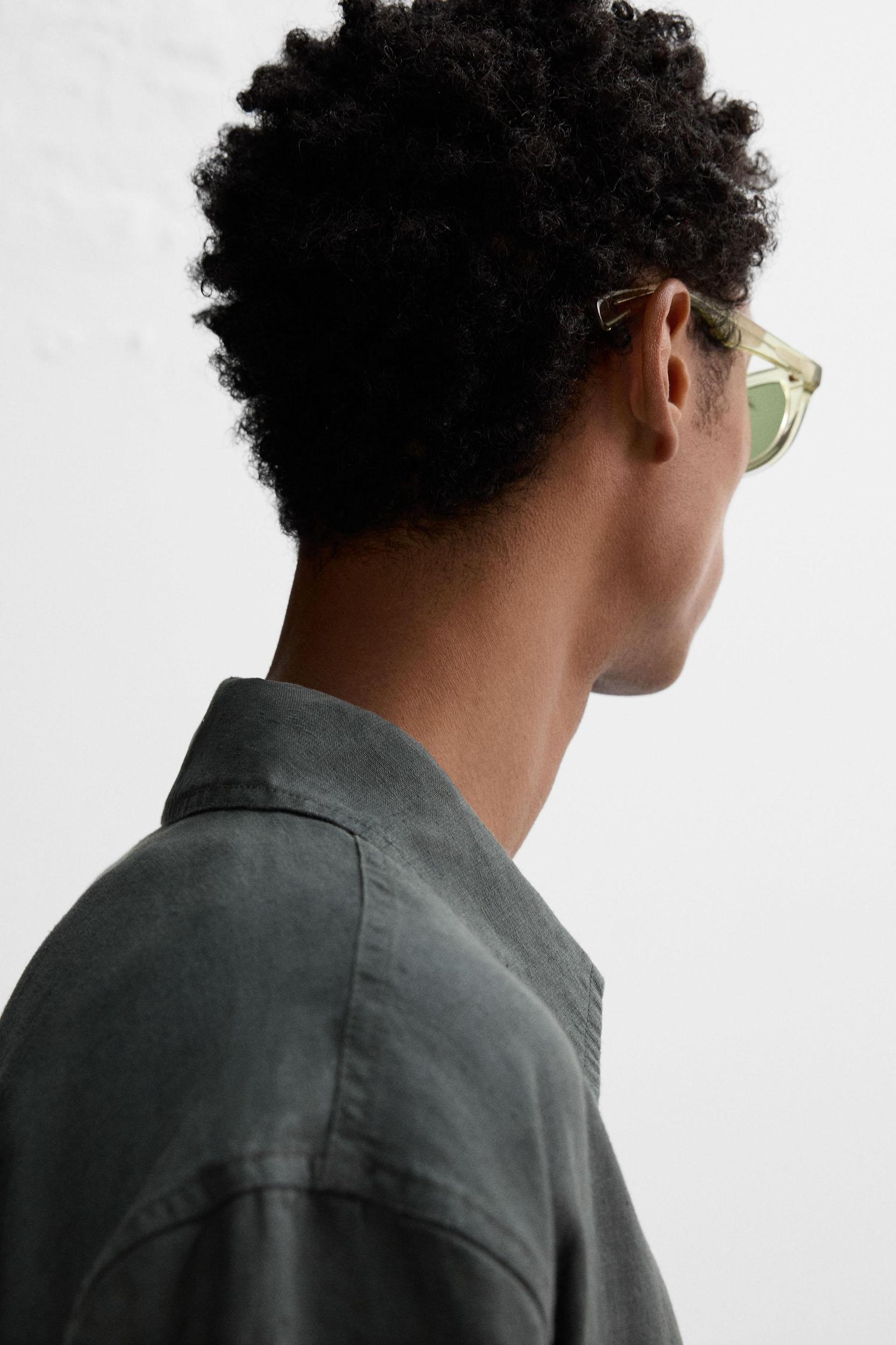 RELAXED FIT 100% HEMP OVERSHIRT Product Image