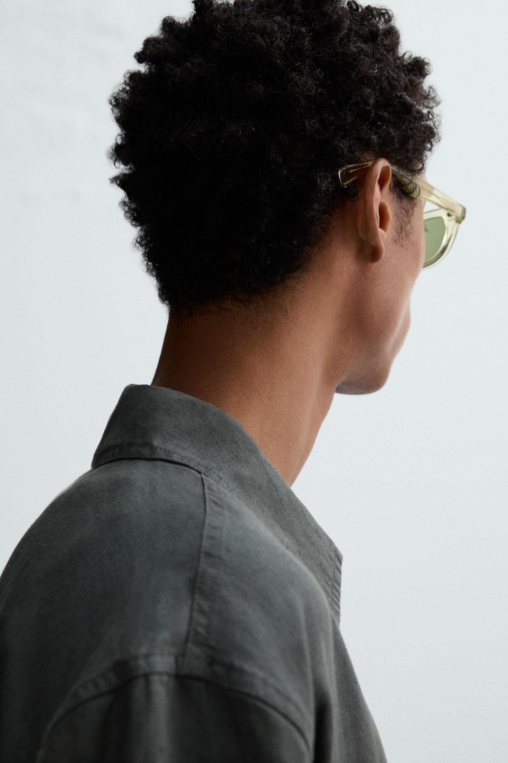 RELAXED FIT 100% HEMP OVERSHIRT Product Image